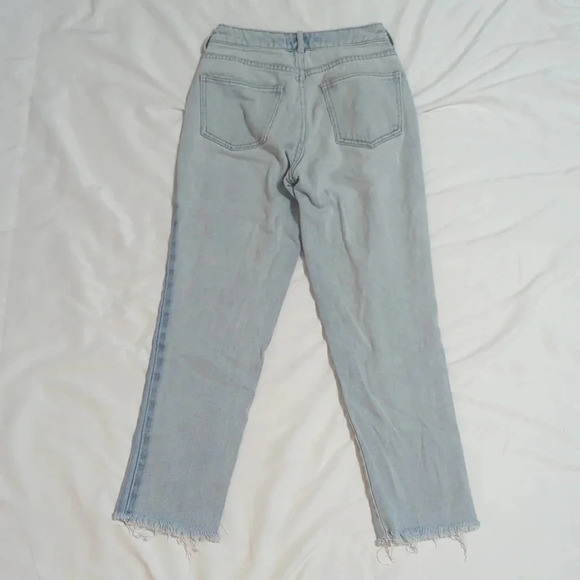 Pacsun Two-Tone Mom Jean, Color Blue Size 23 - Picture 2 of 15